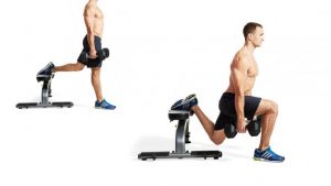 Dumbbell Split Squats และ Lunges